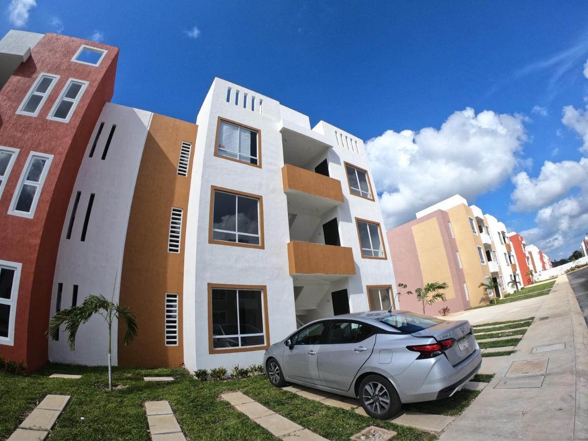 Appartamento Departamento Equipado Cancún Esterno foto